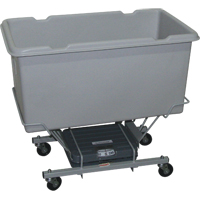Scale Carts, Polyethylene, 33" L x 19" W x 29" H, 5 cu. Ft. Volume, 250 lbs. Capacity Infinity Industrial Services Inc.