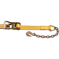 Ratchet Straps, Chain Anchor, 2" W x 30' L, 3335 lbs. (1513 kg) Working Load Limit Infinity Industrial Services Inc.