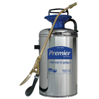 Premier Series Pro Sprayer, 2 gal. (7.6 L), Stainless Steel, 12" Wand Infinity Industrial Services Inc.