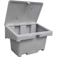 Salt Sand Container SOS, With Hasp, 42" x 29" x 30", 11 cu. Ft., Grey Infinity Industrial Services Inc.