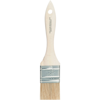 Chip Paint Brush, White China, Wood Handle, 1-1/2" Width Infinity Industrial Services Inc.