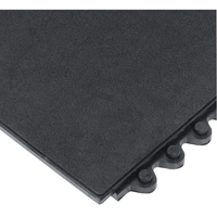 24/Seven&reg; Matting, Rubber, 3' W x 3' L, 5/8" Thick, Black Infinity Industrial Services Inc.
