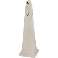 Groundskeeper Cigarette Waste Collectors, Free-Standing, Plastic, 1 US gal. Capacity, 39-3/4" Height Infinity Industrial Services Inc.