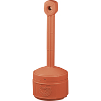 Smokers Cease-Fire&reg; Cigarette Butt Receptacle, Free-Standing, Plastic, 1 US gal. Capacity, 30" Height Infinity Industrial Services Inc.