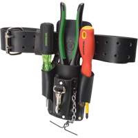 Poche pour ceinture porte-outils, Porte-outil multiple, Cuir, 4 Poches Infinity Industrial Services Inc.