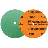 Quick-Step XX Sanding Disc, 6" Dia., 120 Grit, Ceramic Infinity Industrial Services Inc.