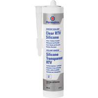Clear RTV Adhesive Sealant, 300 ml, Cartridge, Clear Infinity Industrial Services Inc.