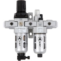 AFRLCM14 2-Piece Miniature Air Filter, Regulator & Lubricator, 1/4" NPT Infinity Industrial Services Inc.