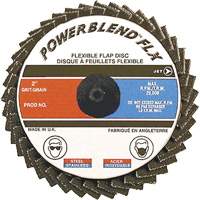 Powerblend FLX Roll-On Flap Disc, 3" x 120 Grit, Zirconia Alumina Infinity Industrial Services Inc.
