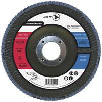 PowerBlend Flap Disc, 7" x 7/8", Type 29, Z40 Grit, Zirconia Alumina Infinity Industrial Services Inc.