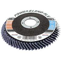 PowerBlend FLX Flexible Flap Disc, 4-1/2" x 7/8", Type 27, Z60 Grit, Zirconia Alumina Infinity Industrial Services Inc.