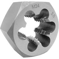 Metric Hex Die, 1" Dia., 10 mm-1 Thread, Alloy Steel Infinity Industrial Services Inc.
