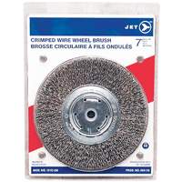 Crimped Wire Wheel, 7" Dia., 0.014" Fill, 1/2" - 2" Arbor Infinity Industrial Services Inc.