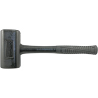 Dead Blow Hammer, 4 lbs., 14-3/4", Fibreglass/Wood/Tubular Steel Handle Infinity Industrial Services Inc.