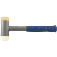 Heavy-Duty Soft-Face Dead Blow Hammer, 2.25 lbs. Head Weight, Polyurethane Face, Tubular Steel Handle Infinity Industrial Services Inc.