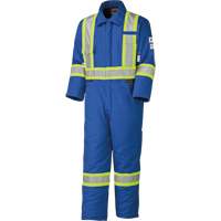 5522A High Visibility FR Rated & Arc Rated Safety Coveralls, Size 2X-Large, Royal Blue, 58 cal/cm² Infinity Industrial Services Inc.