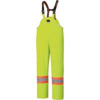 5895 High Visibility Flame Resistant Waterproof Bib Pants, 2X-Large, High Visibility Lime-Yellow Infinity Industrial Services Inc.