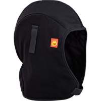 564A Flame Resistant Quilted Hardhat Liner, Black, Cotton Infinity Industrial Services Inc.