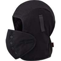 566A Flame Resistant Quilted Hardhat Liner, Black, Cotton Infinity Industrial Services Inc.