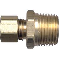 Male Pipe Connector, 3/16" x 1/8" Dia, Brass Infinity Industrial Services Inc.