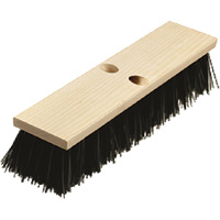 Heavy-Duty Street Broom, 14", Coarse/Stiff, Polypropylene Bristles Infinity Industrial Services Inc.