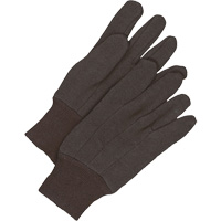 Gants en jersey classiques, Taille unique, Brun, Non doubl&eacute;, Poignet en tricot Infinity Industrial Services Inc.