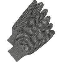 Gants en jersey classiques, Taille unique, Poivre et sel, Non doubl&eacute;, Poignet en tricot Infinity Industrial Services Inc.