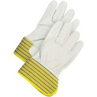 Gants d'ajusteur classiques, Grand, Paume en Cuir fleur de vache, Doublure en Molleton Infinity Industrial Services Inc.