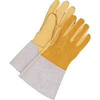Welder Gloves, Grain Deerskin, Size Large Infinity Industrial Services Inc.