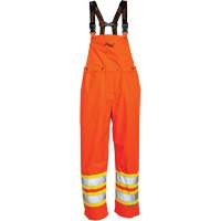 Salopette 300 deniers Journeyman, Polyester, Grand, Orange haute visibilit&eacute; Infinity Industrial Services Inc.