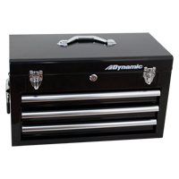 Hand Tool Box with Drawers, 10" D x 20" W x 12" H, Black Infinity Industrial Services Inc.