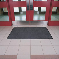 Tapis Poly-Tuft, Essuie-pieds, 3' x 60' x 5/16", Charbon Infinity Industrial Services Inc.