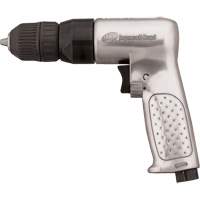 Reversible Air Drill, 4 CFM, 1/4" NPTF, 93 dBA, 3/8" Chuck, Keyless Infinity Industrial Services Inc.