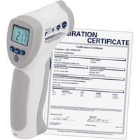 Food Service Infrared Thermometer with ISO Certificate, -4°- 392° F ( -20° - 200° C )/-58°- 4° F ( -50° - -20° C ), 8:1, Fixed Emmissivity Infinity Industrial Services Inc.
