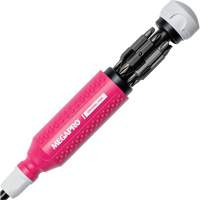 Tournevis multi embouts Original Pink 15-en-1, 8-37/50" lo, Prise Textur&eacute; Infinity Industrial Services Inc.