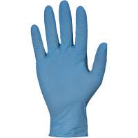 Gants jetables RDNPF KeepKleen, Grand, Nitrile, 4 mils, Sans poudre, Bleu, Classe 2 Infinity Industrial Services Inc.