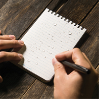 Pocket Top-Spiral Notebook, Soft Cover, Yellow, 100 Pages, 4" W x 6" L Infinity Industrial Services Inc.