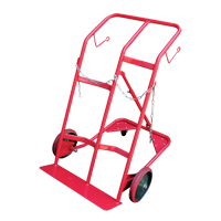 Cylinder Cart, Mold-on Rubber Wheels, 25-1/2"W x 7"L Base, 350 lbs. Infinity Industrial Services Inc.