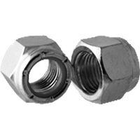 NTU Thin Heavy Series Locknut Nylon Insert, 3/4"-10 Dia., Zinc Plated Infinity Industrial Services Inc.