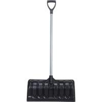 Snow Pusher, Polypropylene Blade, D-Grip Handle, 24-1/2" W Infinity Industrial Services Inc.