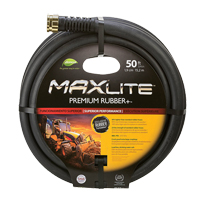 MAXLite Water Hose, Rubber, 3/4" dia. x 50' L Infinity Industrial Services Inc.