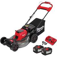 Ensemble de tondeuse sans fil autopropuls&eacute;e &agrave; double pile M18 Fuel, Pouss&eacute;e automatique, &agrave; pile, Largeur de coupe 21" Infinity Industrial Services Inc.