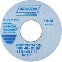 Tool Room Wheel, Type 01, Ceramic Alumina, 14" x 1-1/2" Infinity Industrial Services Inc.
