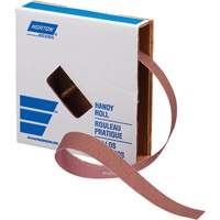 Rouleau de toile abrasive, Oxyde d'aluminium, 1" la x 150' lo, Grain 180 Infinity Industrial Services Inc.