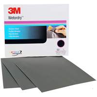 Feuille abrasive Imperiale, 9" x 11", Grain 1200, Carbure de silicium Infinity Industrial Services Inc.
