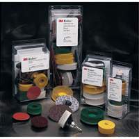 Scotch-Brite Roloc Bristle Disc Kit, Ceramic, 50, 80, 120 Grit, 2" Dia. Infinity Industrial Services Inc.