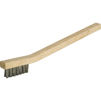 Small Cleaning Industrial-Duty Scratch Brush, Stainless Steel, 3 x 7 Wire Rows, 7-3/4" Long Infinity Industrial Services Inc.
