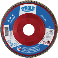 Disque &agrave; lamelles Long Life 4-1/2", 4-1/2" x 7/8", Type 27, Grain 40, Zirconium Infinity Industrial Services Inc.