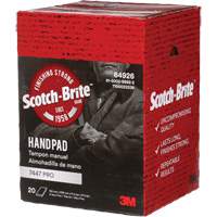 Scotch-Brite 7447 Hand Pads, Aluminum Oxide, 9" x 6", Very Fine Grit Infinity Industrial Services Inc.