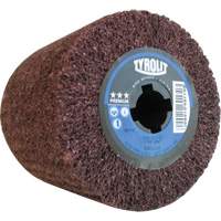 Pro-Line Surface Conditioning Drum, 4" Dia. x 4" W, 3/4" Arbor, Medium Grit, Aluminum Oxide Infinity Industrial Services Inc.